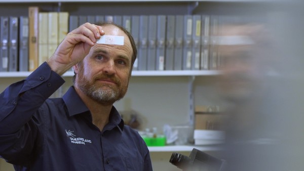 Queensland Museum STEM careers, Man in blue
